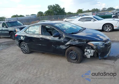 2016 Toyota Corolla Le из США, поврежденный, VIN 2T1BURHE9GC720754